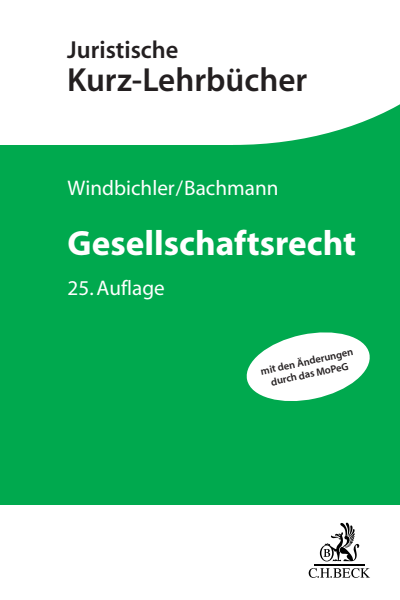 Cover of book: Gesellschaftsrecht