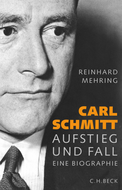 Cover of book: Carl Schmitt