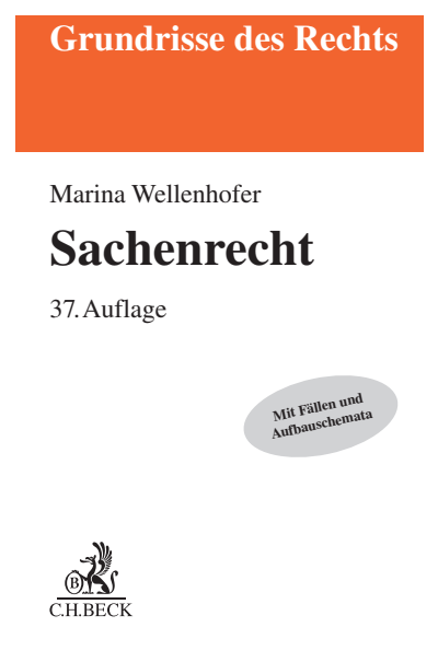 Cover of book: Sachenrecht