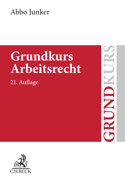Cover of book: Grundkurs Arbeitsrecht