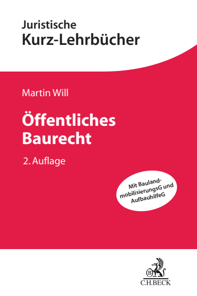 Cover of book: Öffentliches Baurecht