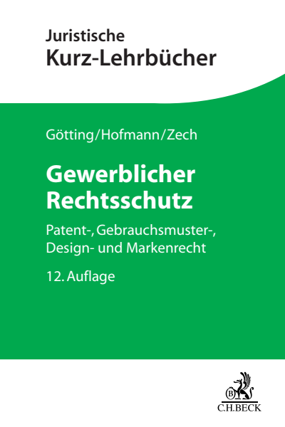 Cover of book: Gewerblicher Rechtsschutz