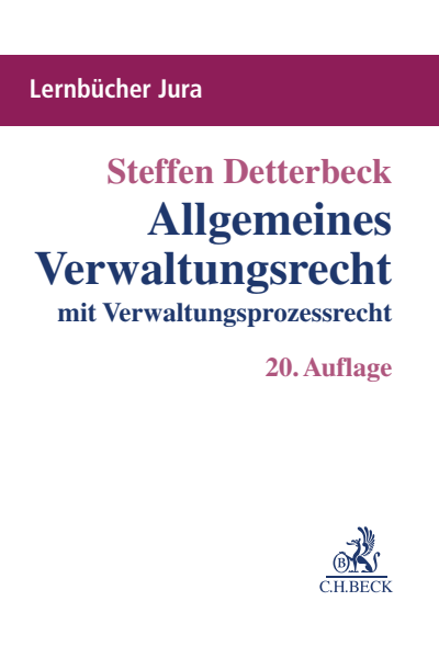 Cover des Buchs: Allgemeines Verwaltungsrecht