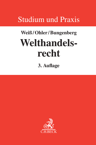 Cover of book: Welthandelsrecht