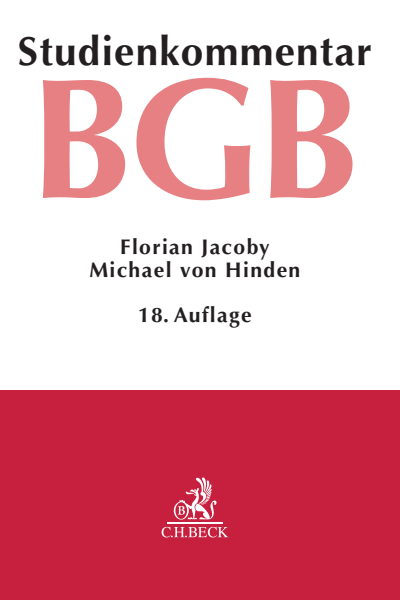 Cover des Buchs: Bürgerliches Gesetzbuch