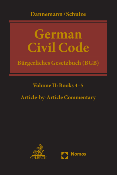 Cover des Buchs: German Civil Code Volume II