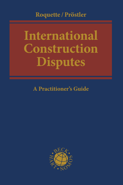 Cover des Buchs: International Construction Disputes