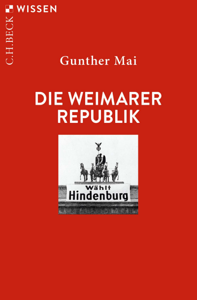 Cover of book: Die Weimarer Republik