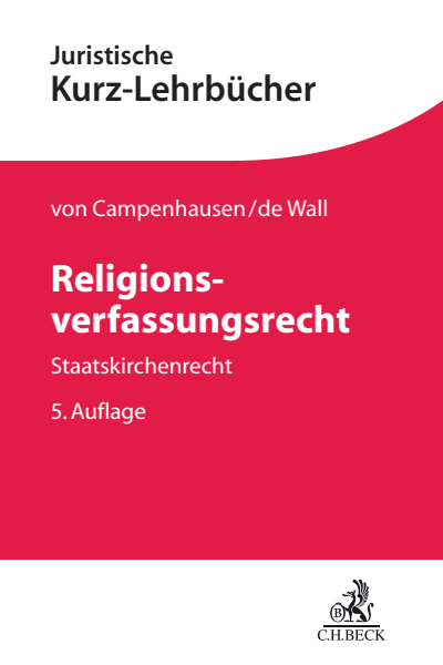 Cover of book: Religionsverfassungsrecht