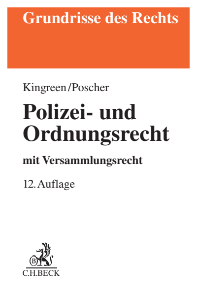 Cover of book: Polizei- und Ordnungsrecht