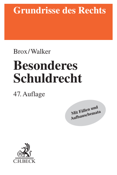 Cover des Buchs: Besonderes Schuldrecht