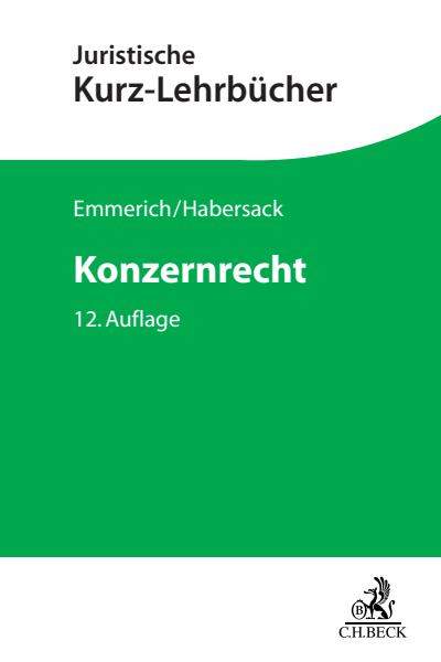 Cover of book: Konzernrecht