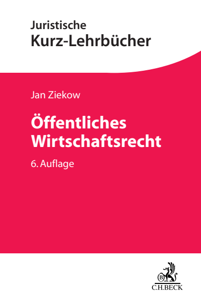 Cover des Buchs: Öffentliches Wirtschaftsrecht