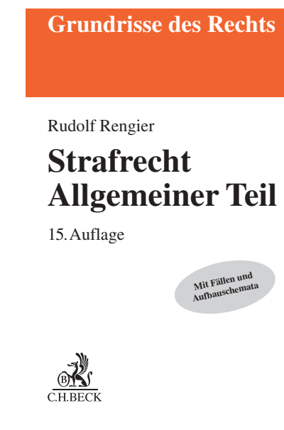 Cover des Buchs: Strafrecht Allgemeiner Teil
