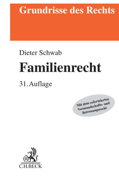 Cover des Buchs: Familienrecht