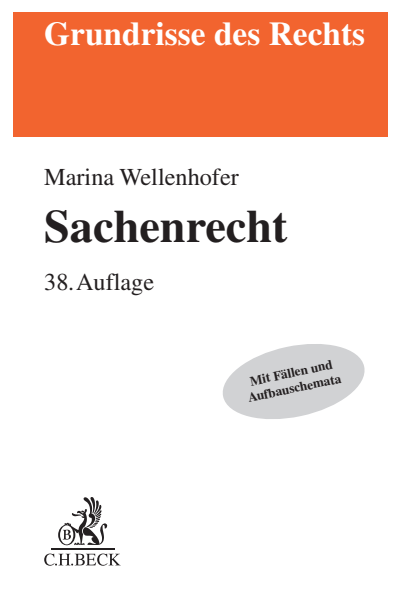 Cover des Buchs: Sachenrecht