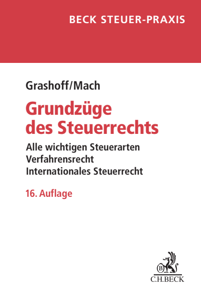 Cover of book: Grundzüge des Steuerrechts