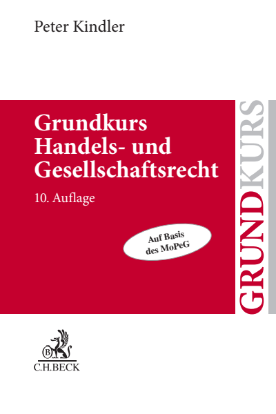 Cover of book: Grundkurs Handels- und Gesellschaftsrecht