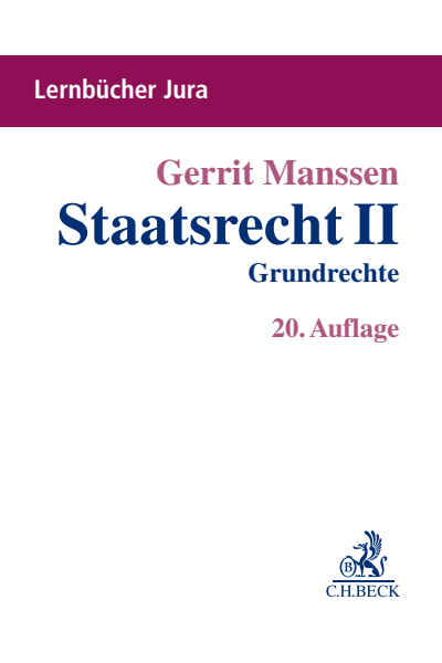 Cover des Buchs: Staatsrecht II