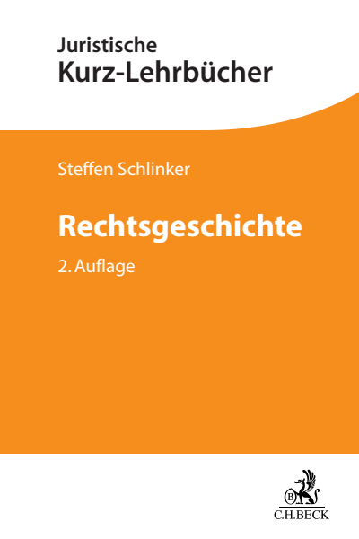 Cover des Buchs: Rechtsgeschichte