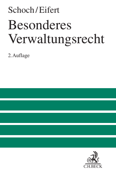 Cover of book: Besonderes Verwaltungsrecht
