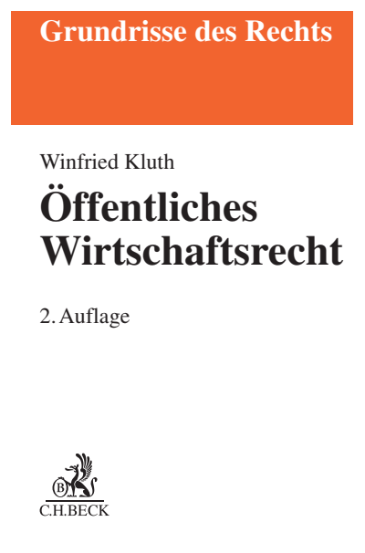 Cover des Buchs: Öffentliches Wirtschaftsrecht