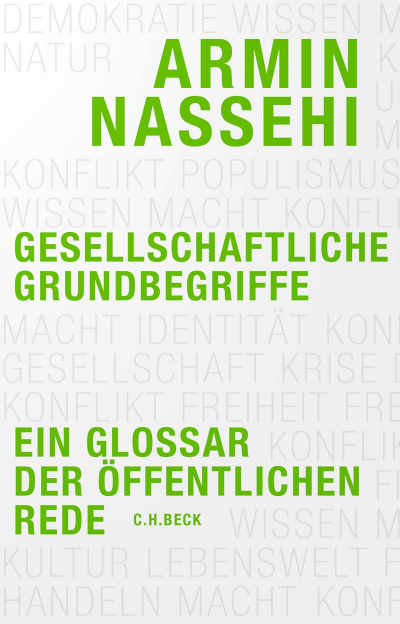 Cover of book: Gesellschaftliche Grundbegriffe