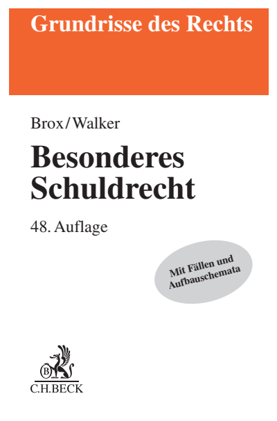 Cover des Buchs: Besonderes Schuldrecht
