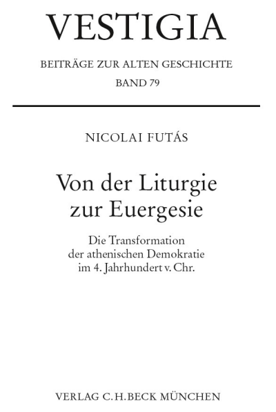 Cover des Buchs: Von der Liturgie zur Euergesie
