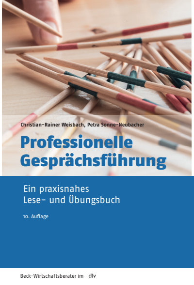 Cover of book: Professionelle Gesprächsführung