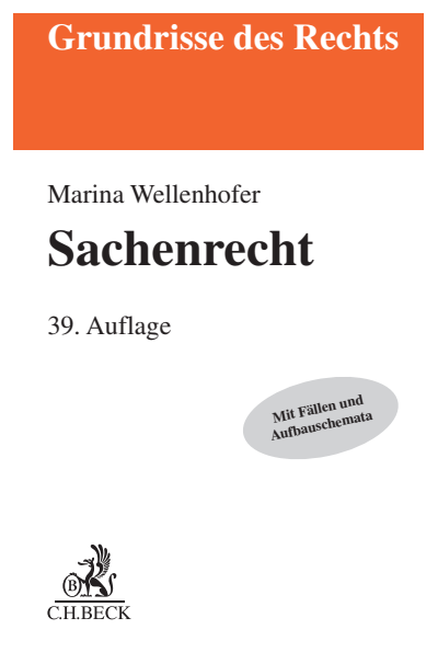 Cover des Buchs: Sachenrecht