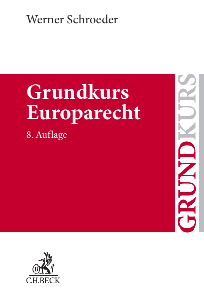 Cover of book: Grundkurs Europarecht