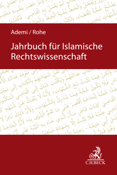 Cover des Buchs: Jahrbuch für Islamische Rechtswissenschaft