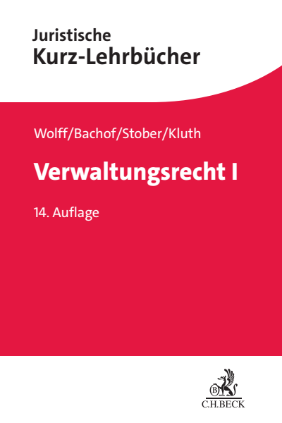 Cover des Buchs: Verwaltungsrecht I