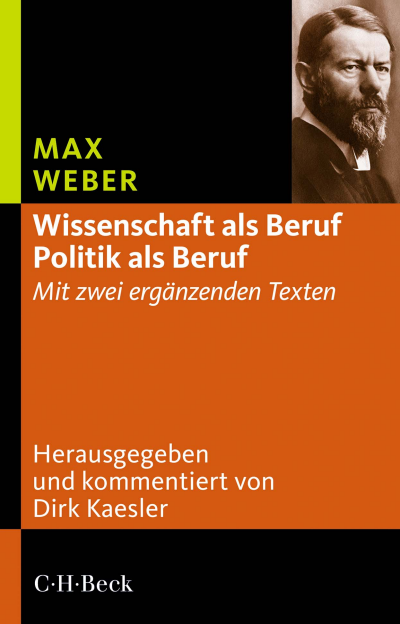 Cover des Buchs: Wissenschaft als Beruf - Politik als Beruf