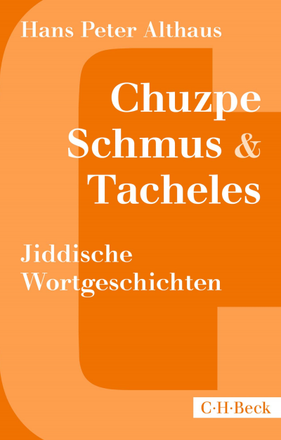 Cover of book: Chuzpe, Schmus & Tacheles