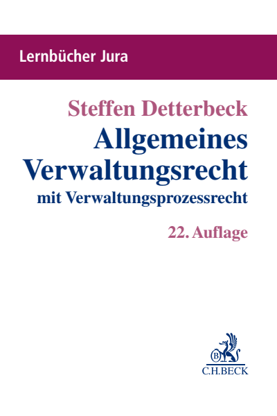 Cover des Buchs: Allgemeines Verwaltungsrecht