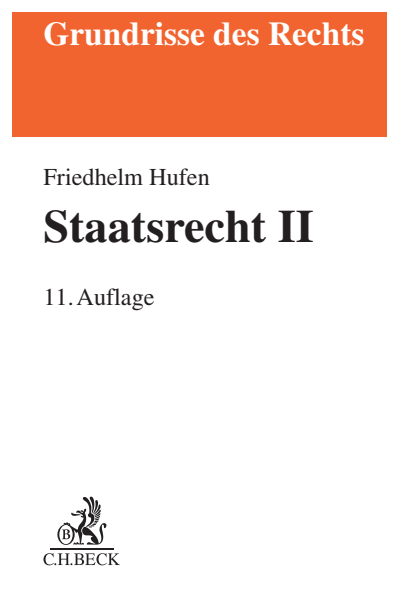 Cover of book: Staatsrecht II