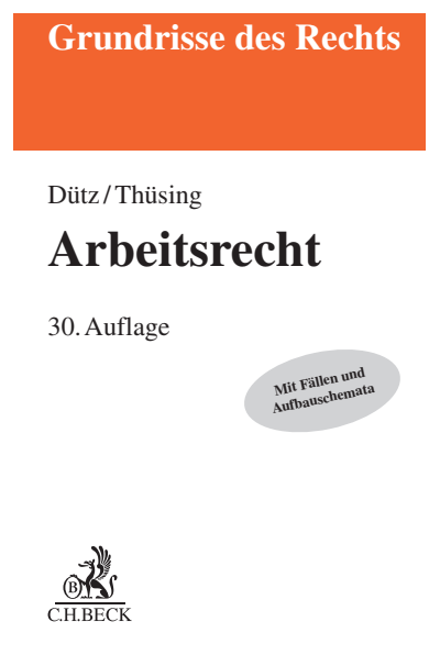Cover of book: Arbeitsrecht