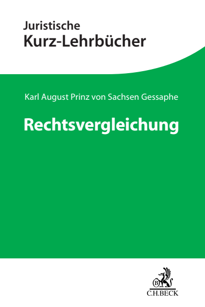 Cover of book: Rechtsvergleichung