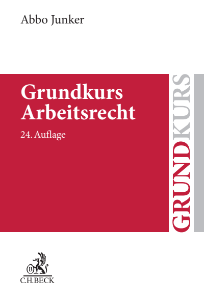 Cover of book: Grundkurs Arbeitsrecht