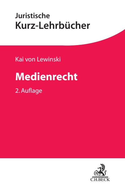 Cover des Buchs: Medienrecht