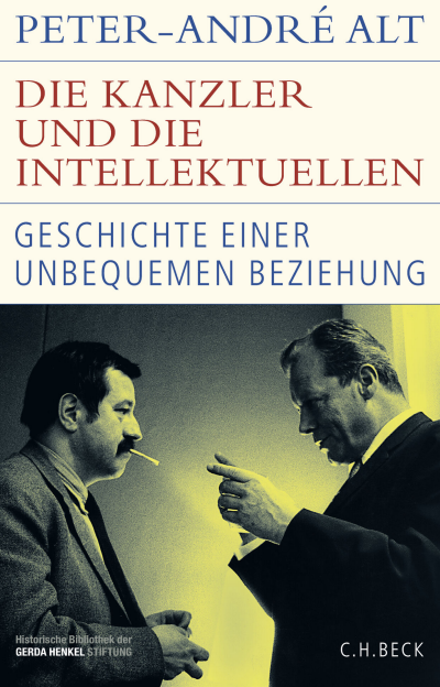 Cover des Buchs: Die Kanzler und die Intellektuellen