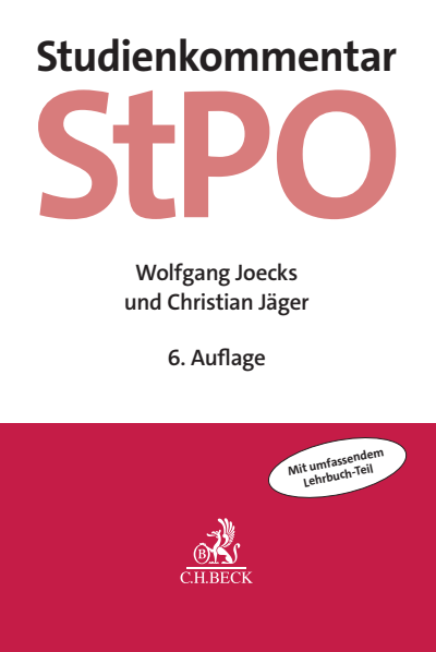 Cover des Buchs: Strafprozessordnung