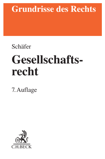 Cover des Buchs: Gesellschaftsrecht