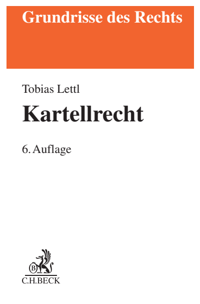 Cover of book: Kartellrecht
