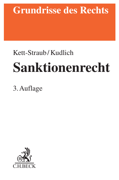 Cover of book: Sanktionenrecht