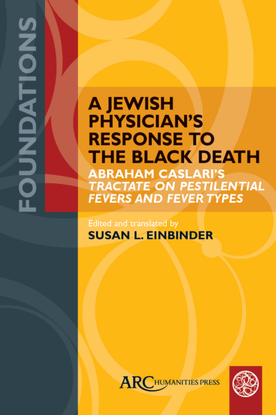 Cover of book: A Jewish Physician’s Response to the Black Death