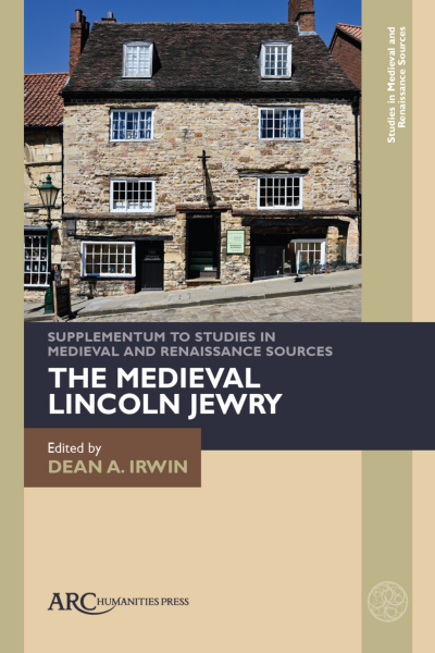 Cover of book: The Medieval Lincoln Jewry