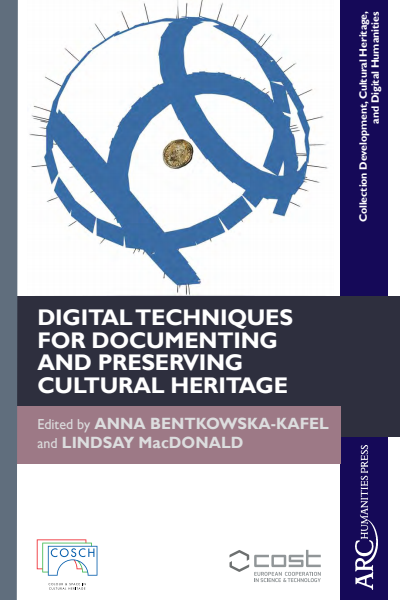 Cover of book: Digital Techniques for Documenting and Preserving Cultural Heritage